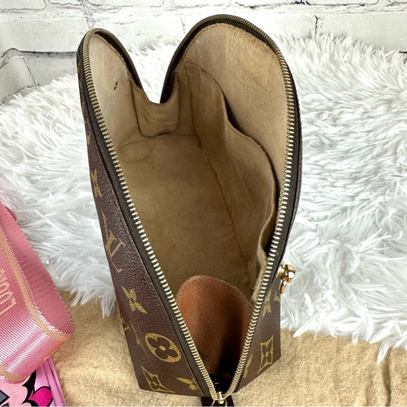 Louis Vuitton Demi Ronde Crossbody Pouch bag with chain, scarf and dust bag - Picture 12 of 16